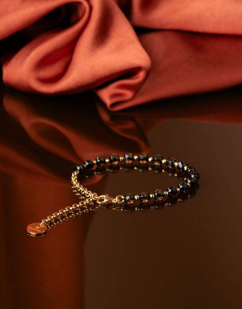 bliss faceted amber gold vermeil bracelet mondri jewelry